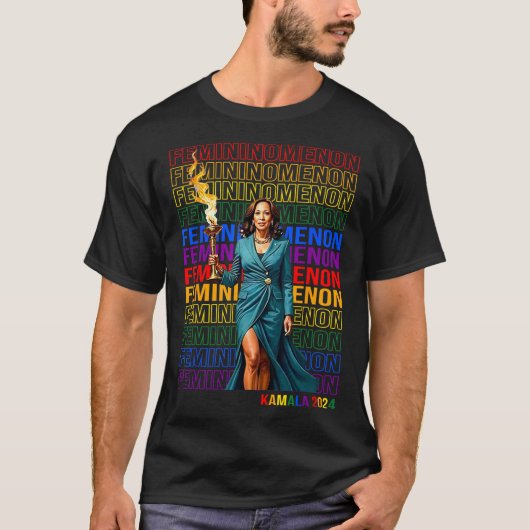 Kamala Harris 2024 1 T-shirt (Voorkant)