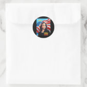 Kamala Harris 2024 2 Ronde Sticker (Tas)