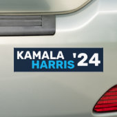 Kamala Harris 2024 als President Bumpersticker (Op auto)