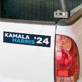 Kamala Harris 2024 als President Bumpersticker (Op Truck)