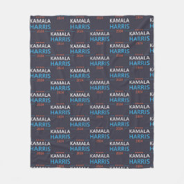 Kamala Harris 2024 als President Fleece Deken