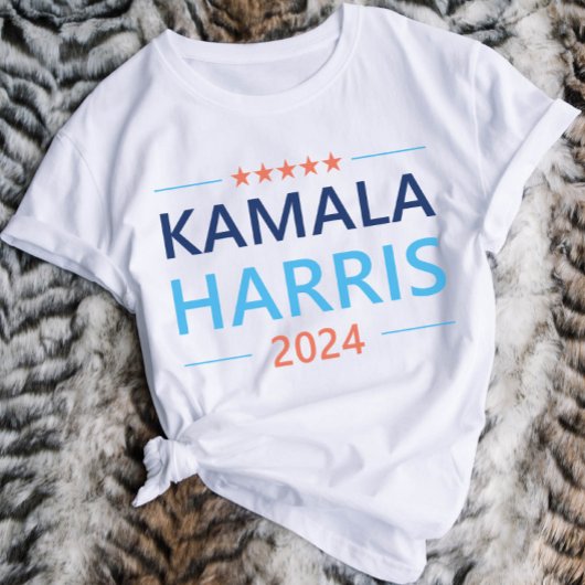 Kamala Harris 2024 als President T-shirt