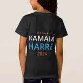 Kamala Harris 2024 als President T-shirt (Achterkant)