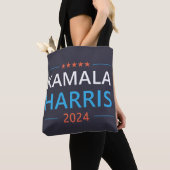 Kamala Harris 2024 als President Tote Bag (Dichtbij)