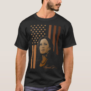 Kamala Harris 2024 Amerikaanse Vlag Mevrouw Presid T-shirt