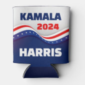 Kamala Harris 2024 Blikjeskoeler (Voorkant)