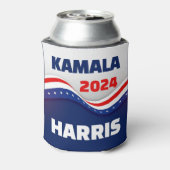 Kamala Harris 2024 Blikjeskoeler (Blikje Achterkant)
