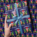 Kamala Harris 2024 Blue Christmas Cadeaupapier<br><div class="desc">Kamala Harris 2024 Blue Christmas</div>