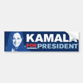 Kamala Harris 2024 Bumpersticker (Voorkant)
