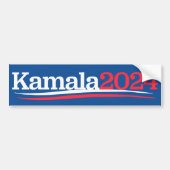 Kamala Harris 2024 Bumpersticker (Voorkant)