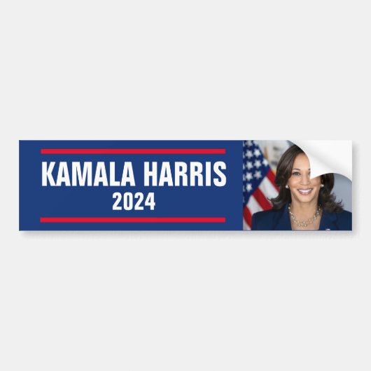 KAMALA HARRIS 2024 BUMPERSTICKER (Voorkant)