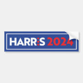 Kamala Harris 2024 Bumpersticker (Voorkant)