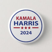 Kamala Harris 2024 Button (Voorkant)