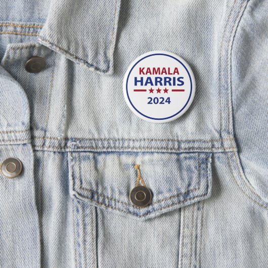 Kamala Harris 2024 Button (In situ)