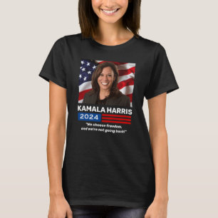 Kamala Harris 2024 campagne Kies vrijheid T-shirt