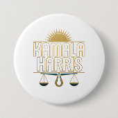 Kamala Harris 2024 Campaign Button (Voorkant)