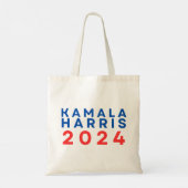 Kamala Harris 2024 Canvas tas presidentsverkiezing (Achterkant)