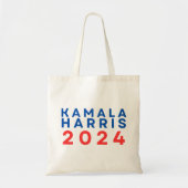 Kamala Harris 2024 Canvas tas presidentsverkiezing (Voorkant)