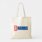 Kamala Harris 2024 Canvas tas presidentsverkiezing (Achterkant)