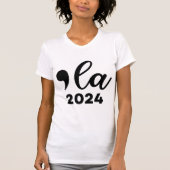 Kamala Harris 2024 Comma Icon T-shirt (Voorkant)