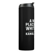 Kamala Harris 2024 - Een plaats voor een vrouw is Thermosbeker (Gedraaid links)