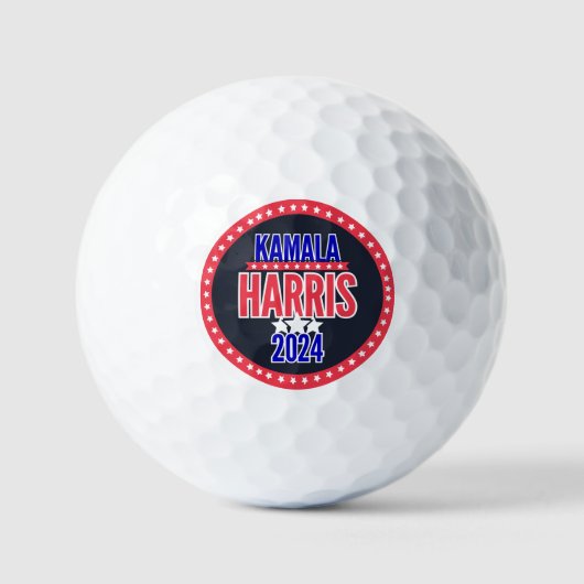 Kamala Harris 2024 Golfballen (Voorkant)