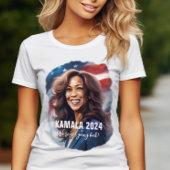 Kamala Harris 2024 Graphic Art Dames T-shirt