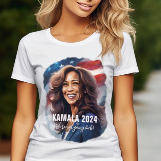 Kamala Harris 2024 Graphic Art Dames T-shirt