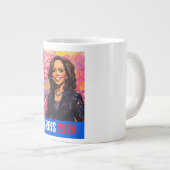 KAMALA HARRIS 2024 GROTE KOFFIEKOP (Voorkant rechts)