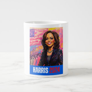 KAMALA HARRIS 2024 GROTE KOFFIEKOP