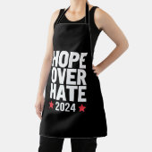 Kamala Harris 2024 Hoop op haat presidentiële Schort (Insitu)
