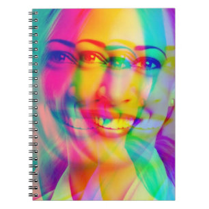 Kamala Harris 2024 Indiase vrouw Black Girl Magic Notitieboek