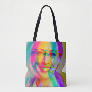 Kamala Harris 2024 Indiase vrouw Black Girl Magic Tote Bag