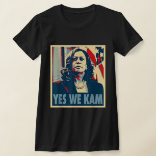 Kamala Harris 2024 Ja We Kam Madam Harris Grappig T-shirt