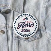 Kamala Harris 2024 | Je hebt mijn stem groot Ronde Button 4,0 Cm (In situ)
