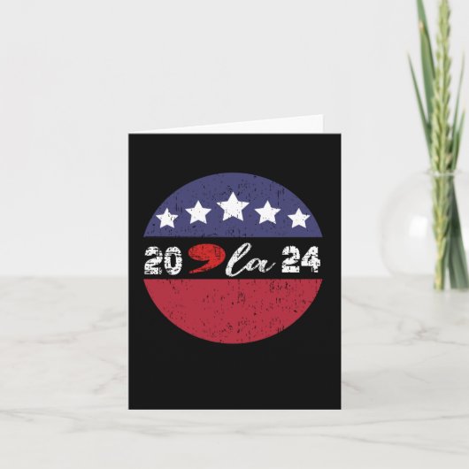 Kamala Harris 2024 Kaart (Voorkant)