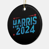 Kamala Harris 2024 Keramisch Ornament (Links)