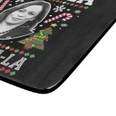 Kamala Harris 2024 Kerst Comma La Xmas Snijplank (Hoek)