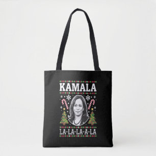 Kamala Harris 2024 Kerstmis Komma La Xmas Tote Bag