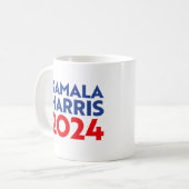 Kamala Harris 2024 Koffiemok (Voorkant links)