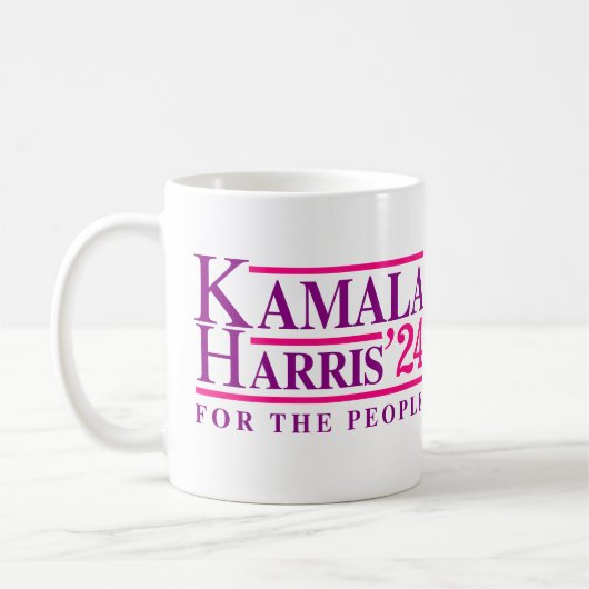 Kamala Harris 2024 Koffiemok (Links)