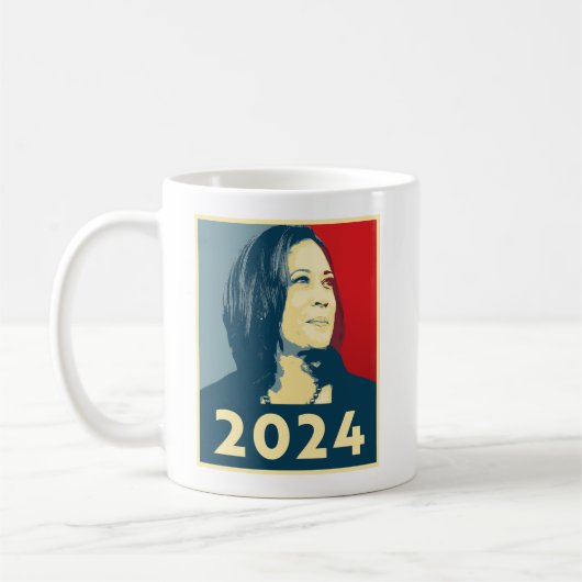 Kamala Harris 2024 Koffiemok (Links)