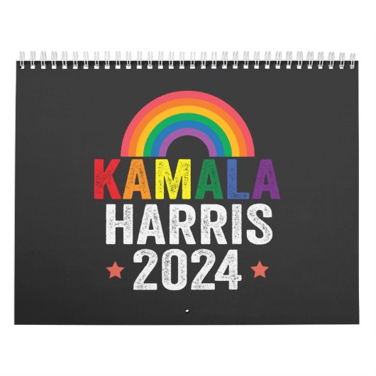 Kamala Harris 2024 Lgbtq Presidentsverkiezingen  Kalender (Hoes)