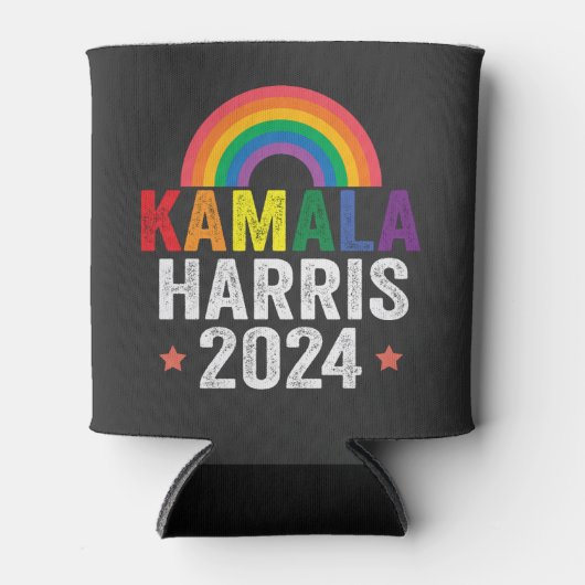Kamala Harris 2024 Lgbtq-Verkiezingen President  Blikjeskoeler (Voorkant)