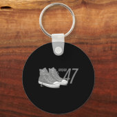 Kamala Harris 2024 Madam President Clic  Sh Sleutelhanger (Voorkant)