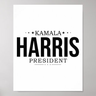 Kamala Harris 2024 Madam President Kamala 47 USA E Poster