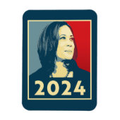 Kamala Harris 2024 Magneet (Verticaal)