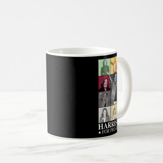 Kamala Harris 2024 Mevrouw President Verkiezing De Koffiemok (Voorkant rechts)