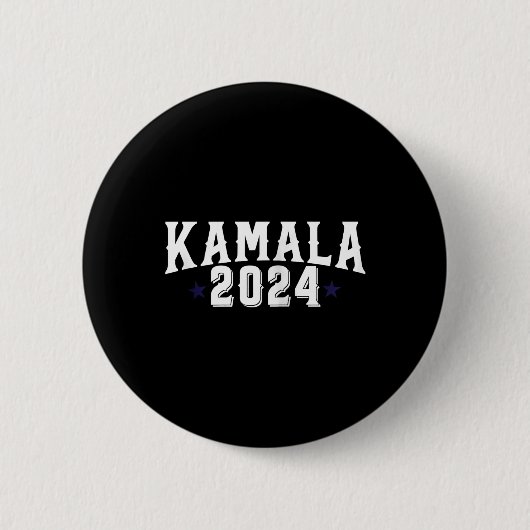 Kamala Harris 2024 Mevrouw President Verkiezingsca Ronde Button 5,7 Cm (Voorkant)