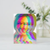 Kamala Harris 2024 mijn president is een zwart en  Briefkaart (Staand voorkant)